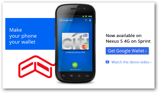 NFC da Google Wallet