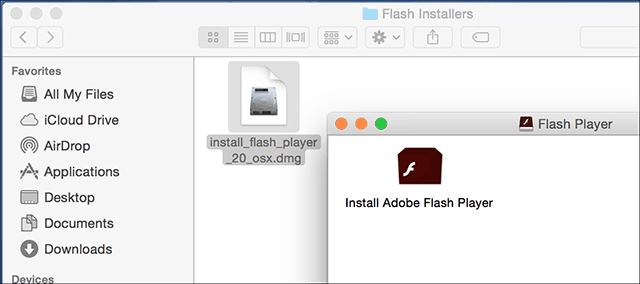 Instale o Flash 1