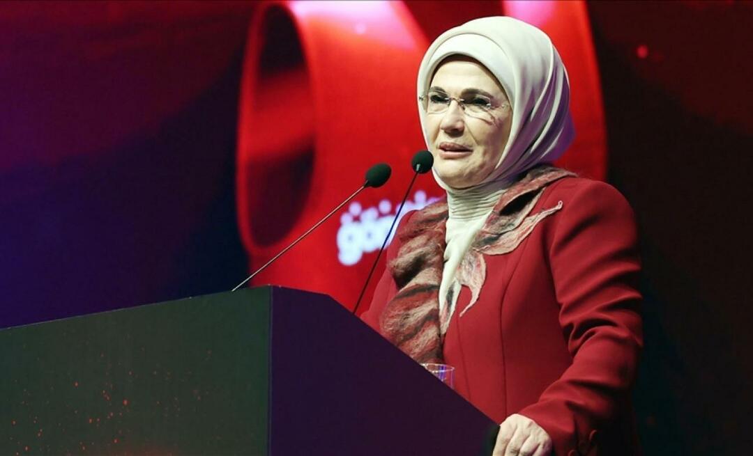 Mensagem 'melhore logo' de Emine Erdogan após o terremoto de Malatya!