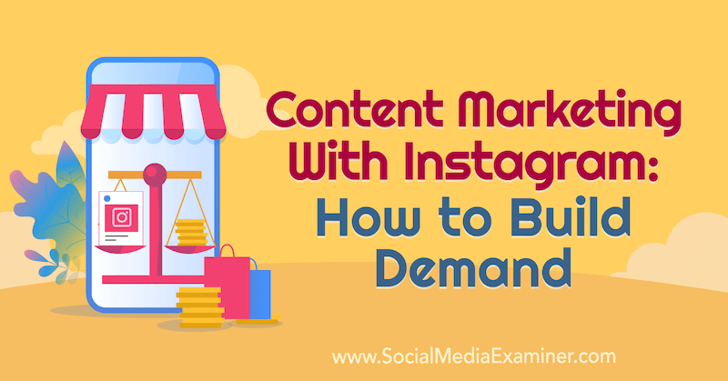 Marketing de conteúdo com Instagram: como criar demanda, apresentando ideias de Elise Darma no podcast de marketing de mídia social.