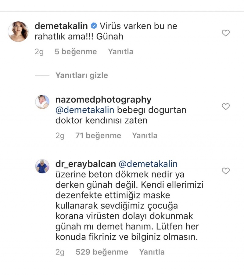 Resposta forte do famoso médico ao aviso de 'coronavírus' de Demet Akalın!