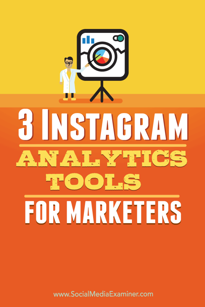 ferramentas de analítica de marketing para análise instagram
