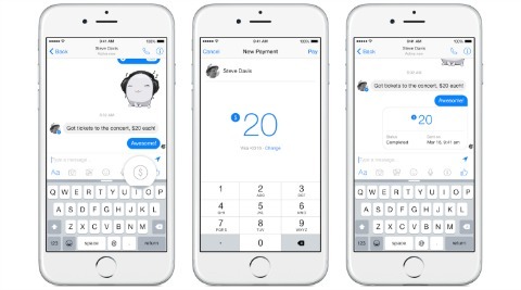 Facebook adiciona recurso de pagamento no Messenger
