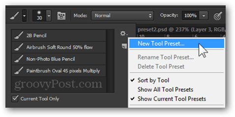 Photoshop Adobe Presets Templates Download Faça Criar Simplifique Fácil Simples Acesso Rápido Novo Guia de Tutorial Custom Tool Presets Tools