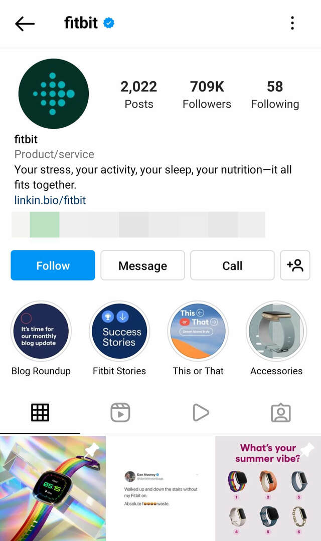 how-to-instagram-grid-pinning-feature-marketing-sazonal-content-fitbit-step-4