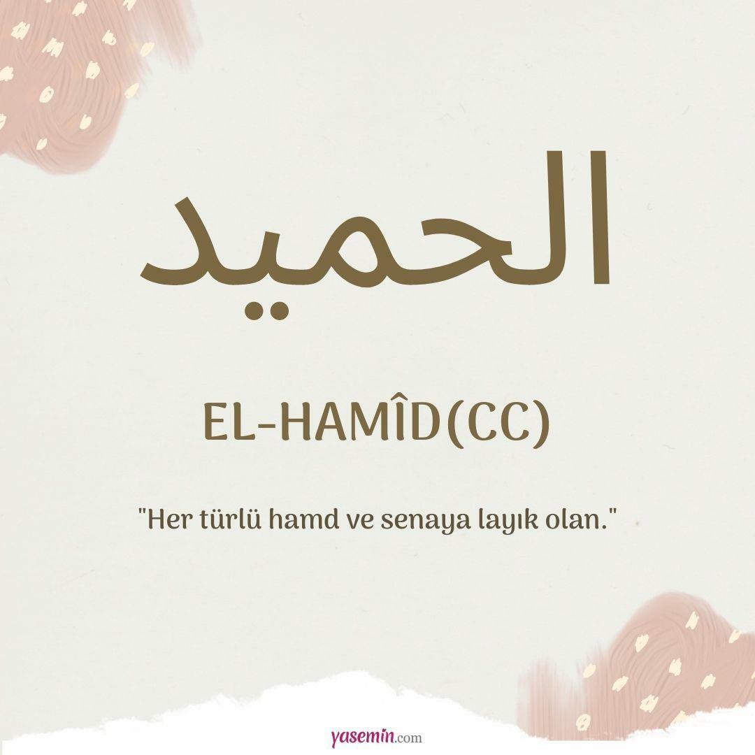 O que al-Hamid (cc) significa?