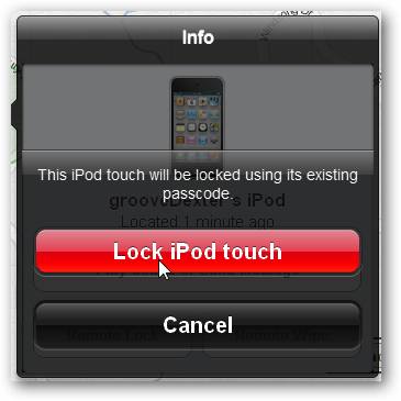 bloqueie o ipod touch ou iphone para impedir o acesso