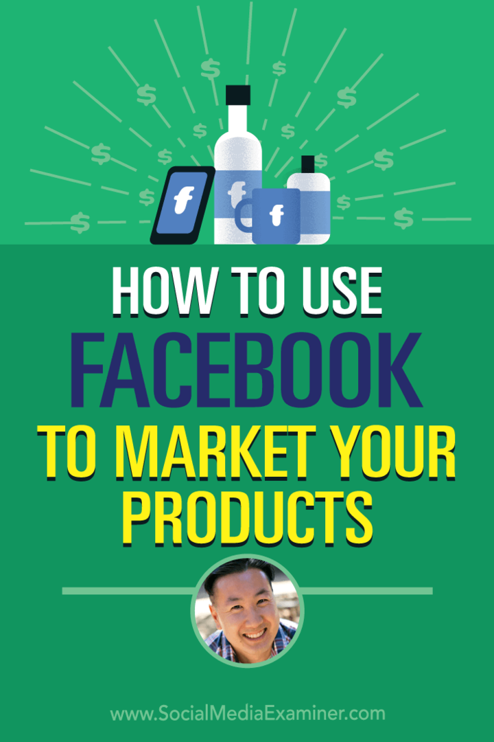 Como usar o Facebook para comercializar seus produtos: examinador de mídia social