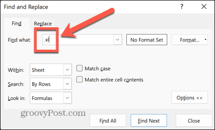 excel encontrar xl