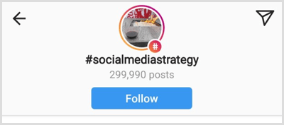 número total de postagens para uma hashtag específica do Instagram