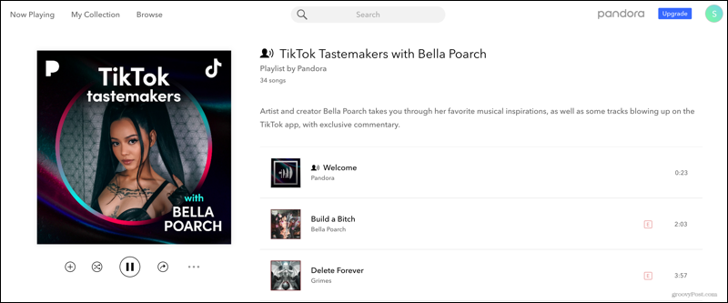 TikTok Tastemakers com Bella Poarch no Pandora