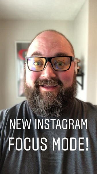 O Instagram está lançando o Focus, um recurso de modo retrato que desfoca o fundo enquanto mantém seu rosto nítido para uma aparência de fotografia profissional e estilizada.