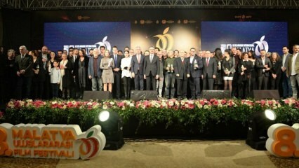 8. Os prêmios encontraram seus vencedores no Festival Internacional de Cinema de Malatya