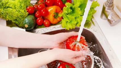 Como as frutas e os vegetais devem ser lavados? O conselho científico alerta: Esses erros causam envenenamento!