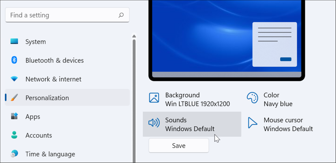 configurações gerenciam sons do sistema no windows 11