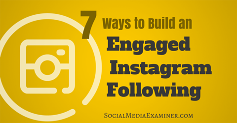 construir um instagram engajado seguindo