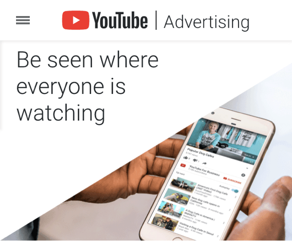 A publicidade no YouTube oferece vários benefícios.