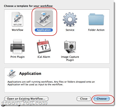 Combine PDFs usando o Automator usando o Mac OS X