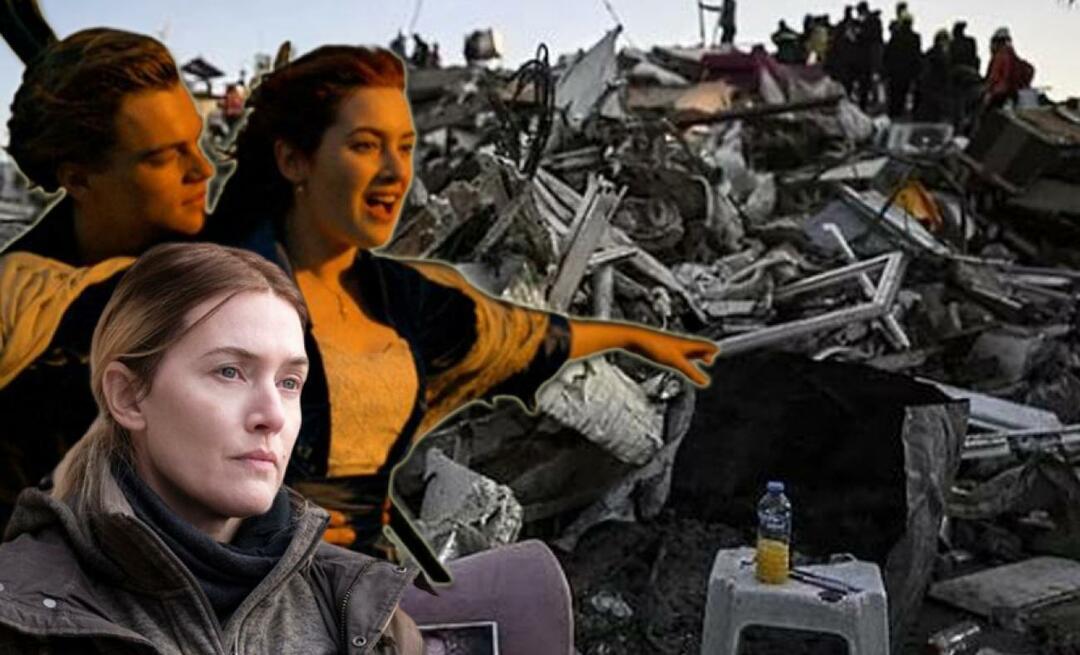 Kate Winslet: Ele disse que é importante salvar vidas! A estrela do Titanic chamou pelas vítimas do terremoto!