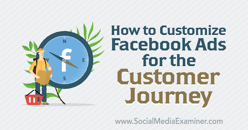 Como personalizar anúncios do Facebook para a jornada do cliente, por Charlie Lawrance no examinador de mídia social.