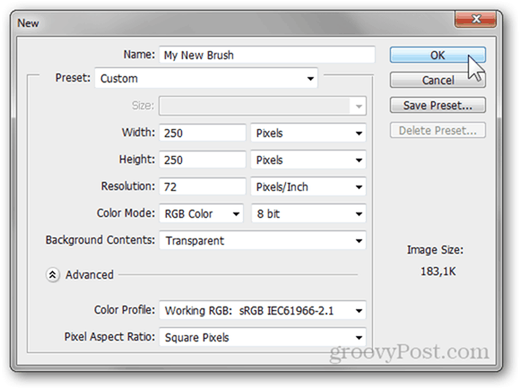 Photoshop Adobe Presets Templates Download Faça Criar Simplifique Fácil Simples Acesso rápido Novo Guia de Tutorial Pincéis Pincel de traçado Pintar Documento de desenho