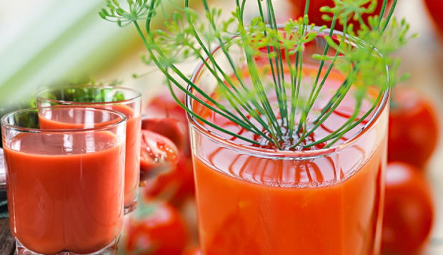 Emagrecimento com suco de tomate