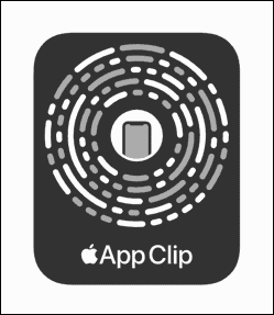 logotipo do clipe do aplicativo