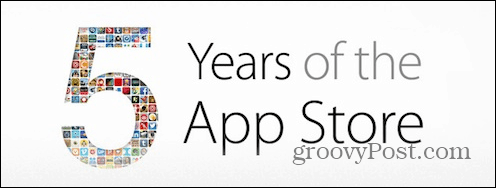 Cinco anos de App Store