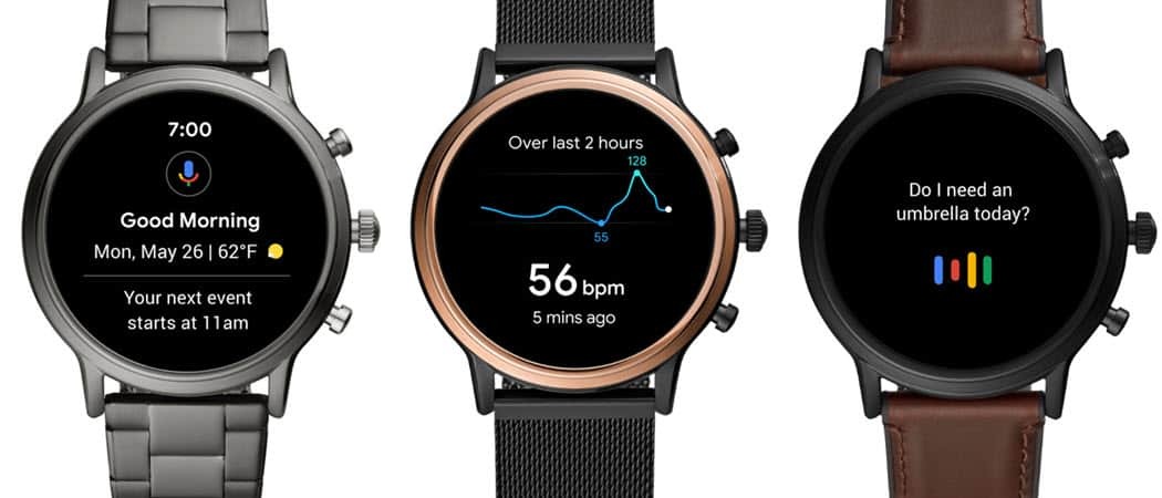 Por que você compraria um smartwatch WearOS?