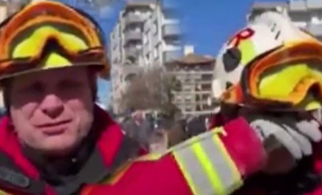 Falando da área do terremoto, o especialista em busca e resgate húngaro começou a chorar! 