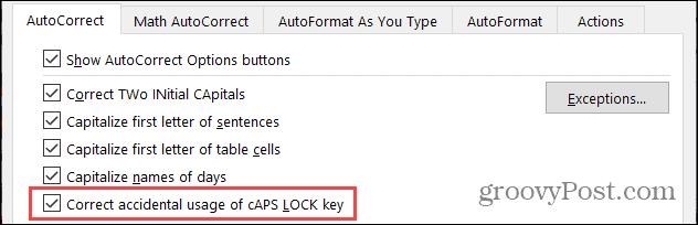 Correção automática de Caps Lock no Windows