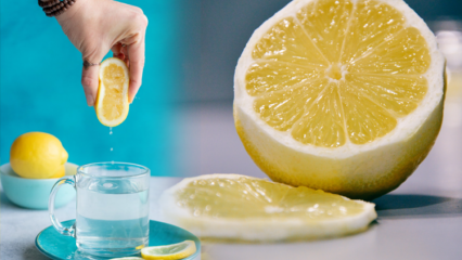 Beber água com limão com o estômago vazio pela manhã o enfraquece? Receita de água com limão para perder peso