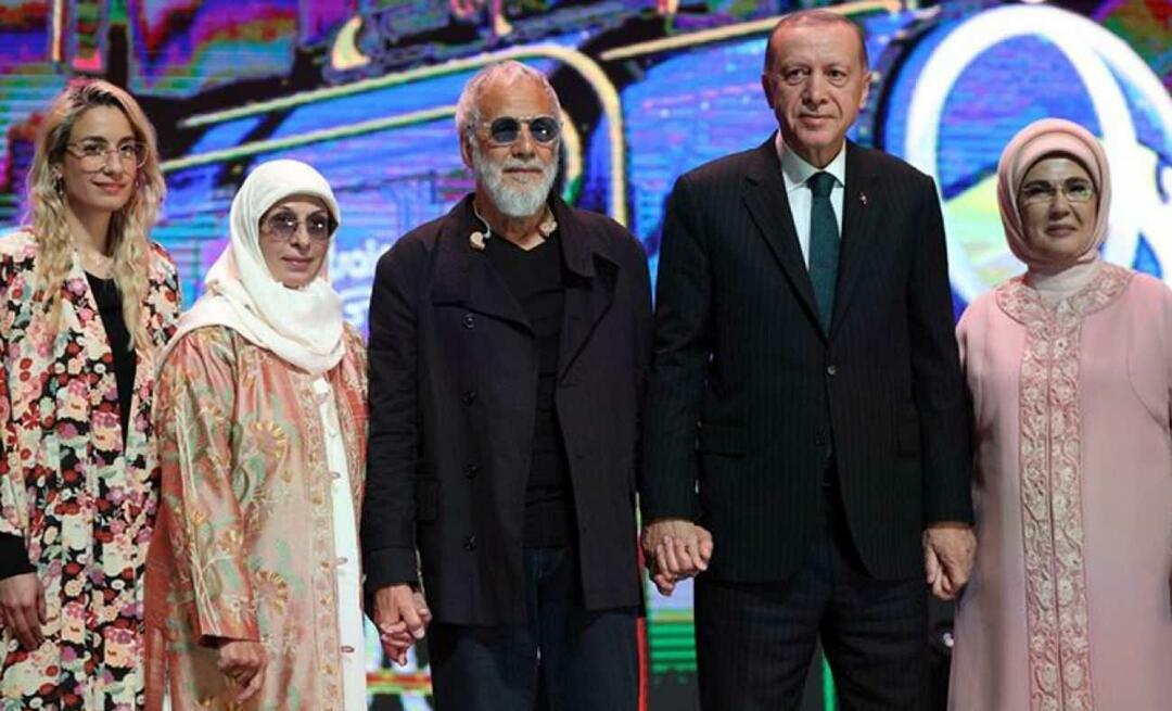 Yusuf Islam deu seu violão ao presidente Erdogan!