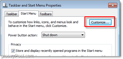 personalizar o menu iniciar do windows 7