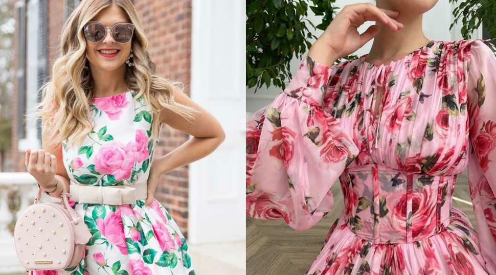 vestidos estampados florais