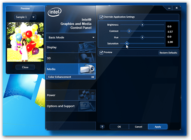 Como desativar o Intel Graphics Icon na barra de tarefas do Windows