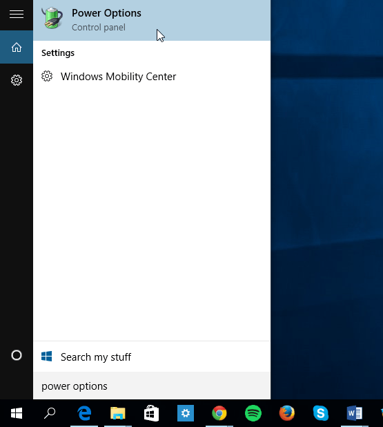 Pesquisa Cortana do Windows 10 desativada
