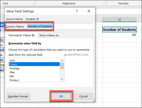 Substituindo rótulos de cabeçalho nas tabelas dinâmicas do Excel