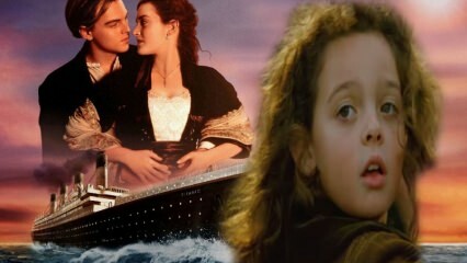 Veja como a garotinha do Titanic é!