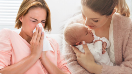 Como a gripe passa nas nutrizes? As soluções fitoterápicas mais eficazes para gripe para mães que amamentam