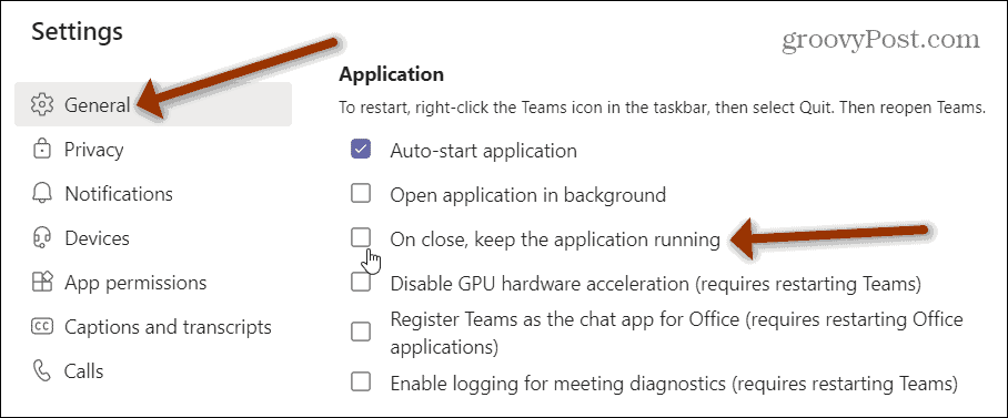 Seção de aplicativos Microsoft Teams