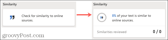 Verificador de similaridade