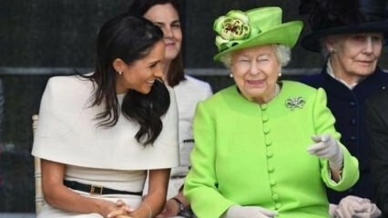 Uma novidade na família real! Megan e rainha ...