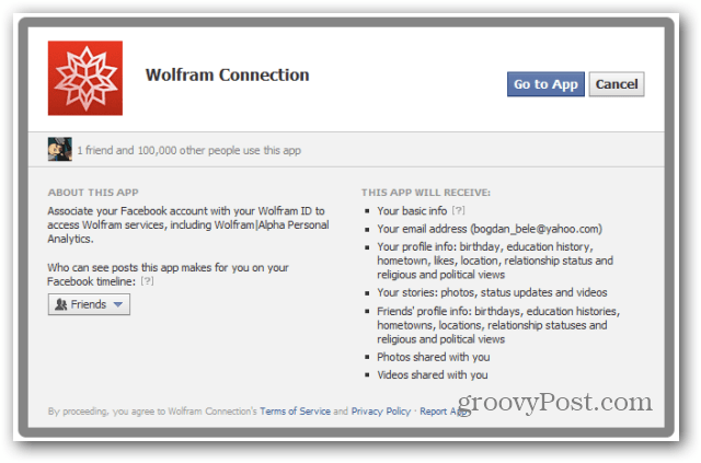 wolfram alpha facebook report facebook ir para o aplicativo