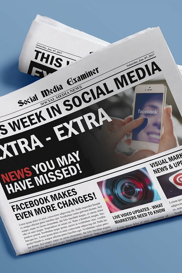 Facebook automatiza legendas de vídeo: Esta semana nas mídias sociais: examinador de mídias sociais