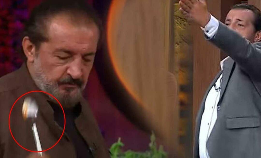 MasterChef ficou arrasado! Chefe Mehmet jogou a colher com raiva