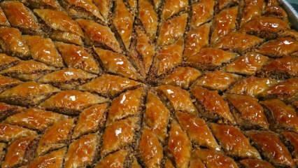 Como fazer baklava crocante? A receita mais fácil de baklava crocante! Baklava crocante que derrete na boca 