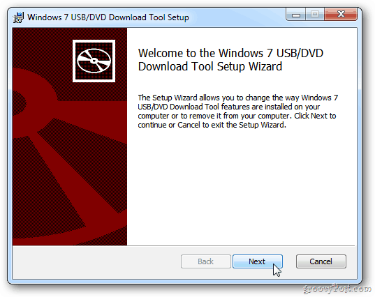 Ferramenta de Download de USB / DVD do Windows 7