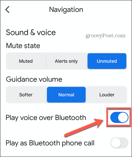 google maps reproduz voz por bluetooth