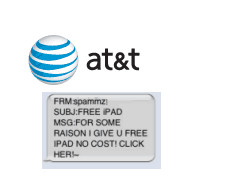 Impedir spam de texto na AT&T